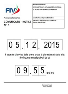 comunicato 5